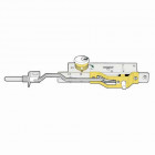 MS1861-02 Adams Ritebottom rail deadlock (two point) - less cylinder