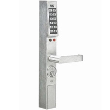 DL1300ETNW-26D Alarm Lock pushbutton exit trim
