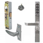 DL1200LPAK Alarm Lock narrow stile lock with Adams Rite lever & latch