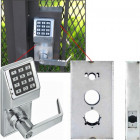 DL2700WP x K-BXSIM Keypad Gate Lock 