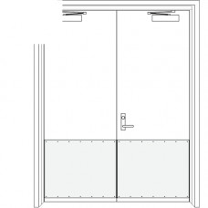 BARM3434 Cal-Royal Armor Plate Stainless Steel 34"X34"