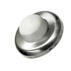 CONWB42 Cal-Royal Wall Stop, Convex Stainless Steel or Brass- 2 1/2"