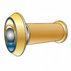 DV180 Cal-Royal Brass Door Viewer 180°, 9/16" Bore, 1 3/8" to 2" Doors