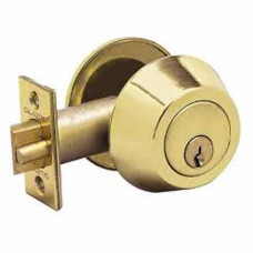 GL330 Cal-Royal Gate Latch 2 3/8" Backset "C" Keyway Double Cylinder