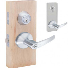 HILMAN00 Cal-Royal Interconnected Entry Lever & Deadbolt