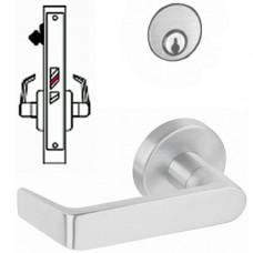 NM8080 SS Cal-Royal Storeroom Mortise Lock Heavy Duty Grade1 ANSI F07