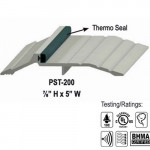 PST-200 DURO Cal-Royal panic saddle threshold 7/8” H x 5” W w/Thermoseal