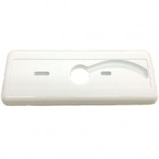 CM-RQEPW Camden Single Gang Adaptor Plate, White