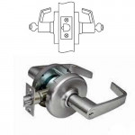 CL3582 Corbin Russwin Store Door Lever Lock, ANSI F91