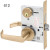 ML2022 NSA Corbin Russwin Mortise Store Door Lever Lock ANSI F14