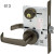 ML2022 NSA Corbin Russwin Mortise Store Door Lever Lock ANSI F14