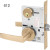 ML2024 ASA Corbin Russwin Mortise Entrance Lever Lock ANSI F21