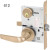 ML2024 CSA Corbin Russwin Mortise Entrance Lever Lock ANSI F21