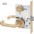 ML2024 LSA Corbin Russwin Mortise Entrance Lever Lock ANSI F21 