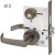 ML2029 NSA Corbin Russwin Mortise Hotel Lever Lock ANSI F15