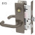 ML2048 LWM Corbin Russwin Mortise Entrance Lever Lock ANSI F10