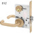 ML2051 LWA Corbin Russwin Mortise Entrance Lever Lock ANSI F04