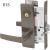 ML2075 ASM Corbin Russwin Mortise Security Entrance Lever Lock