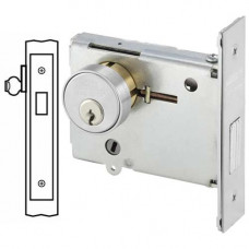 DL4111 Corbin Russwin Mortise Deadlock, Cylinder x Blank 