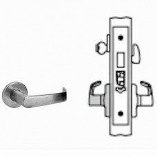 ML2029 NSN Mortise Hotel Lever Lock ANSI F15 