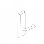 L910  Heavy Duty Passage Lever Exit Device Trim ANSI 14.