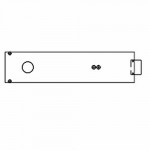 8563 Dorma Concealed Door Closers Frame Cover Plate