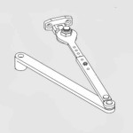 MOD-FHP Dorma Friction Hold Open Hub Arm Complete Tri-Pak