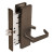 MA101 DN Falcon passage mortise lever lock