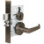 MA301 DG Falcon privacy mortise lever lock