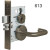 MA311 SG Falcon privacy bedroom/bath mortise lever lock 