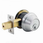 QDB280 KD Stanley Deadbolt, Single Cylinder, "C" Keyway Grade 2