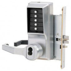 LR8146R-26D-41 Kaba Mechanical Pushbutton Mortise Lock, Sargent