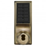 1021S-05-41 Kaba Simplex mechanical pushbutton knob lock, prepped Schlage