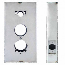 K-BXSIM Keedex Weldable Gate Box 5-1/2” W x 10-1/4” Alarm Lock/Kaba