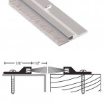 600A-SET-84 NGP Brush Astragal Set Surface Mount 84"