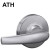 ALX40 Schlage Privacy Lever Lock, 