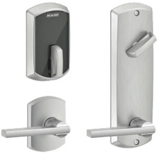 FE410F GRW 55 LAT Schlage Smart Deadbolt Lock