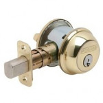 B60N6 Schlage Deadbolt Single Cylinder Outside, Turn Inside, ANSI E2152