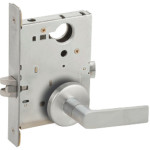 L9010 01B Schlage Mortise Passage Latch Lever Grade 1 - ANSI F01