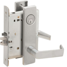 L9050P 06L Schlage Mortise Office/Entry Lever Lock, ANSI F04