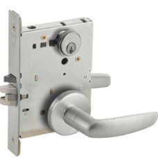 L9050P 07B Schlage Mortise Office/Entry Lever Lock, ANSI F04