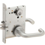 L9070P 03A Schlage Mortise Classroom Lever Lock, ANSI F05