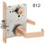 L9070P 06A Schlage Mortise Classroom Lever Lock, ANSI F05