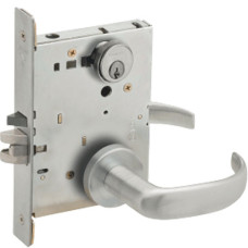 L9070P 17A Schlage Mortise Classroom Lever Lock, ANSI F05