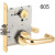 L9080P 03A Schlage Mortise Storeroom Lever Lock, ANSI F07