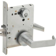 L9080P 06A Schlage Mortise Storeroom Lever Lock, ANSI F07