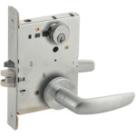 L9080P 07A Schlage Mortise Storeroom Lever Lock, ANSI F07