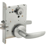 L9080P 07B Schlage Mortise Storeroom Lever Lock ,  ANSI F07