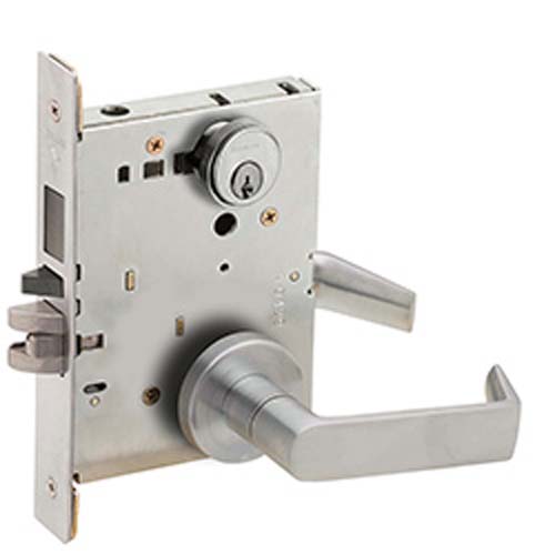 Schlage ND Series Cylindrical Lockset, Exit x Blank Plate