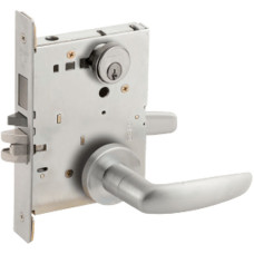 L9453P 07A Schlage Mortise Entrance Lever Lock, ANSI F20